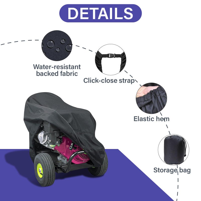 Roastove غطاء غسالة الضغط العالمي المقاوم للطقس من Roastove - Image 4
